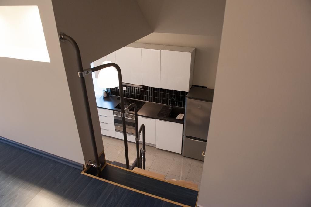罗兹Duplex Apartament Baluty公寓 外观 照片